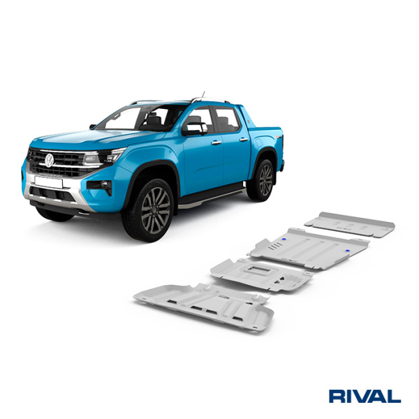 Skid Plates (Sets) Ford Everest 2022-;  Volkswagen Amarok 2023-; 2 l. / diesel; 3 l. / diesel